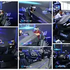 Car Amusement Zhuoyuan The Rides Of 9D VR Racing Car Simulator Car Racing Simulator Cockpit