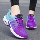 Women Shoe Wholesale Lightweight Ladies Breathable Air Cushion Women Platform Sneakers Casual Sport Shoe