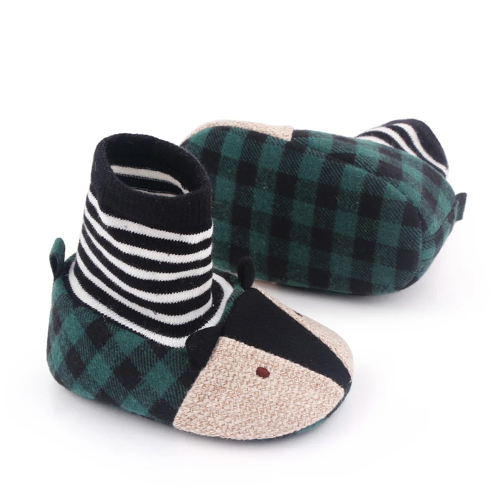 Autumn and Winter New Baby Cute Cartoon Animal Infants Soft Soled Indoor Warm Socks Toddler Shoes factory
