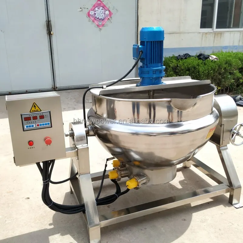 Automatic Tilting Planetary Gas Electric Food Cooking Mixer