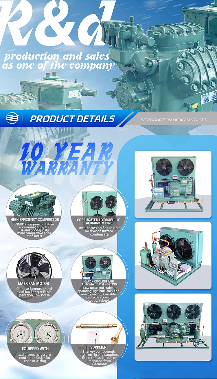 Scroll Compressor, 5HP, R404A - detail 2