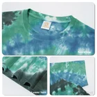 Tie Dye Wholesale 2021 Fashion Streetwear 220 Gsm T-shirts Men 100% Cotton Tie Dye T Shirts