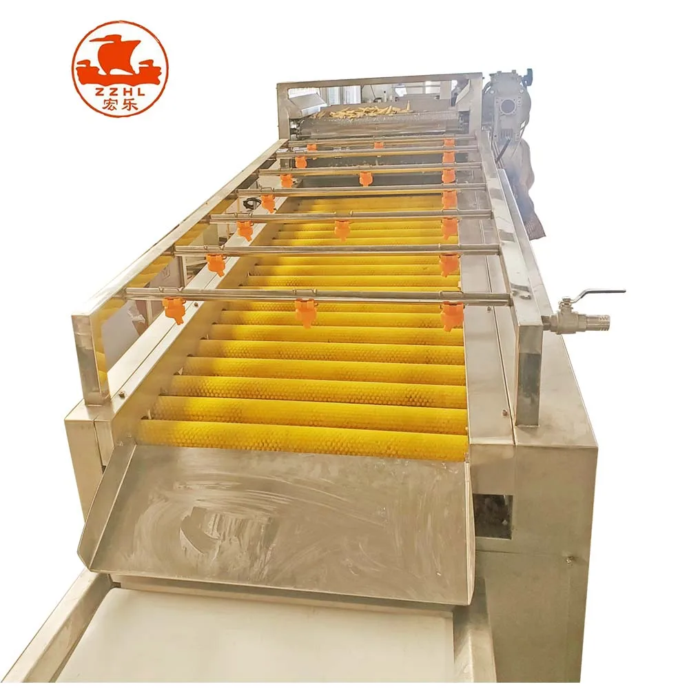 Sugarcane Washing Machine Citrus Cactus Fruit Brush Roller Fruit Washing Machine factory