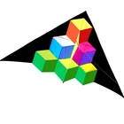 Kite The Factory High Quality Best Selling Flag Maple Delta Kite From The Kite Factory