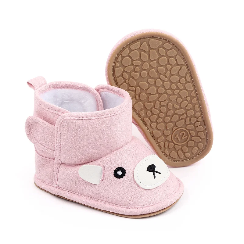 High Quality Soft TPR Outsole Snow Baby Toddler Boots Winter Boots 0-18 Months factory