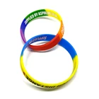 Bracelet Rubber Silicone Bracelet Custom Wristband PVC Rubber Wristbands With A Message
