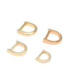 Strap Lock Backpack Shoulder Strap Metal Adjustment Buckle 19mmD Type Retainer Lock Buckle Factory Customization