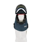Gray Safety70% Transparency Anti-fog Good Quality Popular Type 40cal Gray Arc Flash Hoods
