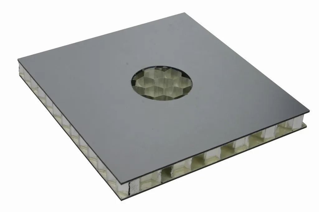 新型建筑材料alucobond板材铝honyecomb核心复合板，用于墙面覆层金属立面面板