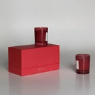 Paper Candle Box Candle Box Design 2 Piece Packing Long Paper Scented Candle Gift Box