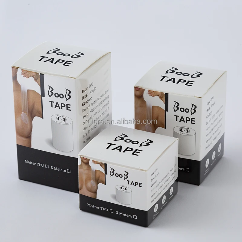 Invisible Bra Boob Tape Transparent Instant Clear Breast Waterproof