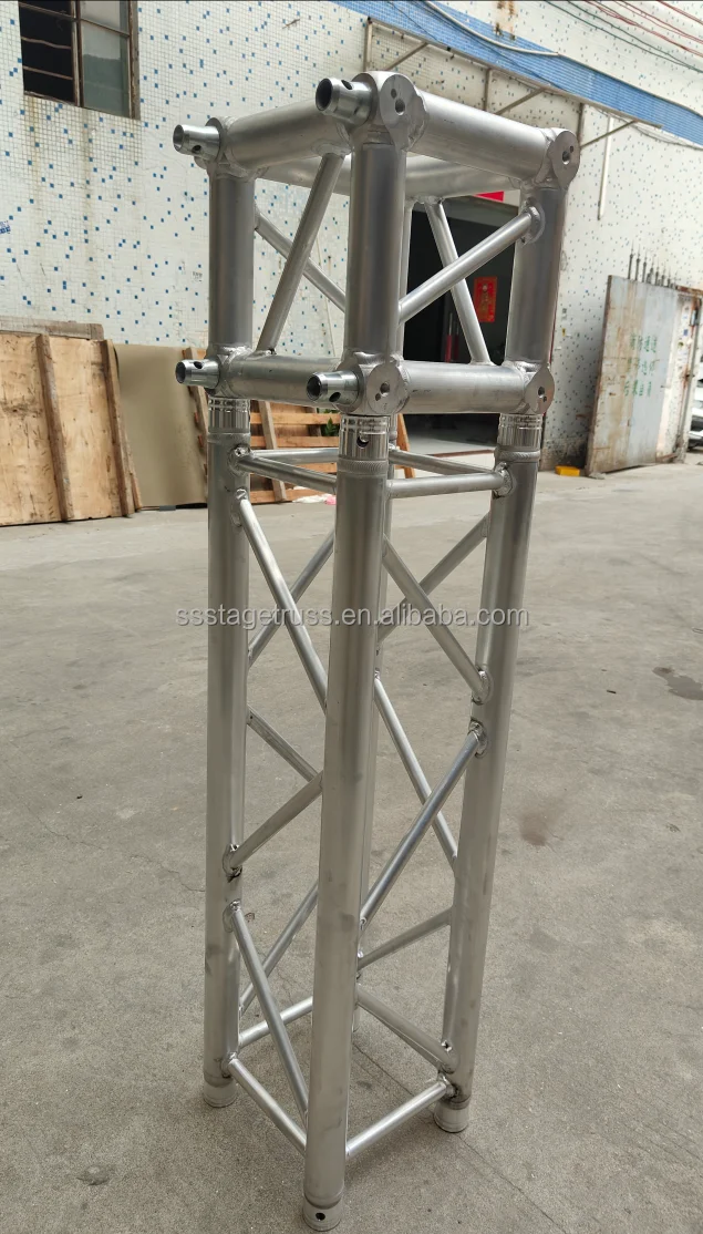 product customizable 290x290mm aluminum alloy stage lighting truss system f34 compatible in silver black truss displays-10