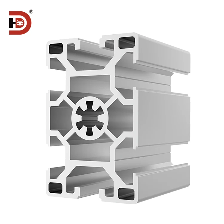 4060 Double Slot Industrial Extruded Aluminum Profile 4060 Aluminum Alloy Profile Free Cutting details