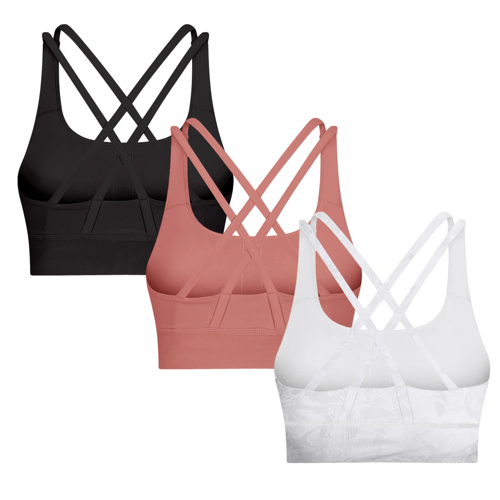 Wholesale women sport bra Breathable outwork daily wear soft comfortable gym fitness workout sport bra for women