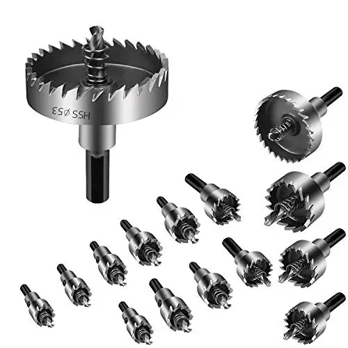 Drill Bits Opener Cutter Hole Saw Kit 