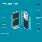 Office Furniture Commercial Double Side Screen Desk Workstation Design Fabric Low Partition Office Furniture Cubicle