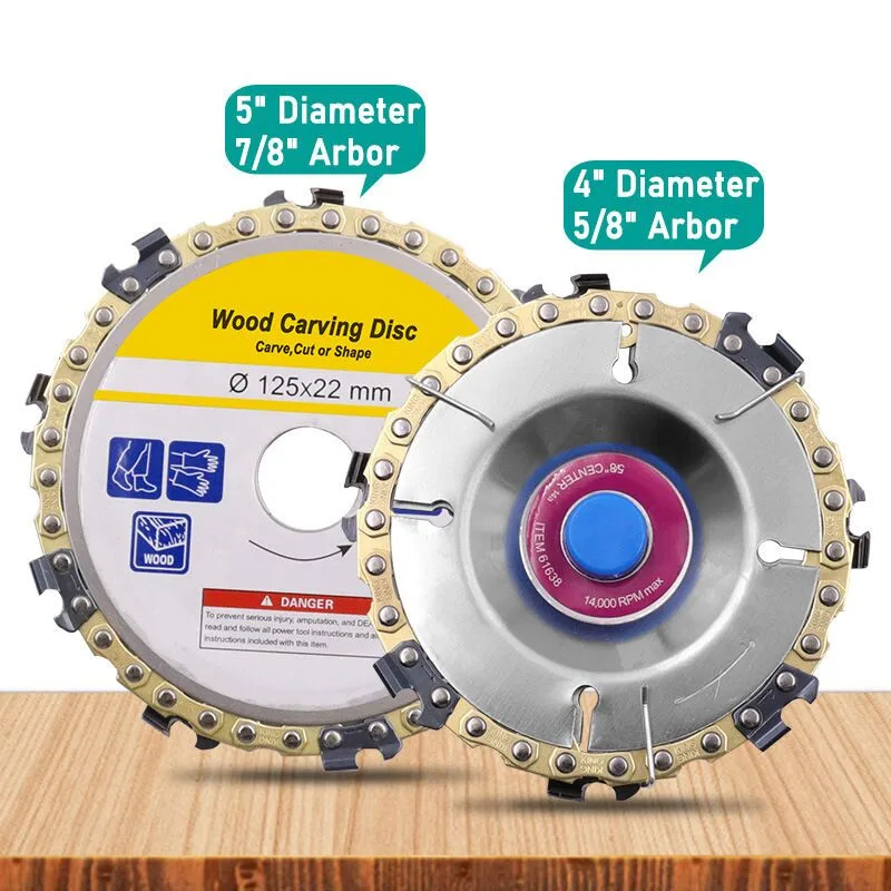 Qiye Wood Carving Disc 16mm 22mm 4\