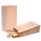 Low Cost Paper Bag Printed Paper Bag Low Cost Burger Sandwich Brand Custom Print Brown Paper Bag