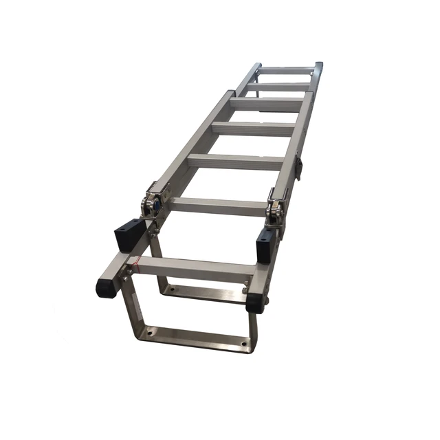 Customized fold Extensible aluminum alloy ladder for fire truck