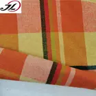 Yarn Dyed Fabric Yarn Dyed Plaid Fabric Low Price Poly Wool Blend Yarn Dyed Check Plaid Tweed Fabric For Overcoat