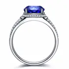 Gemstone Gold Plated Ring Made In China Superior Quality Blue Sapphire Gemstone Luxury 18k Gold Plated Ring