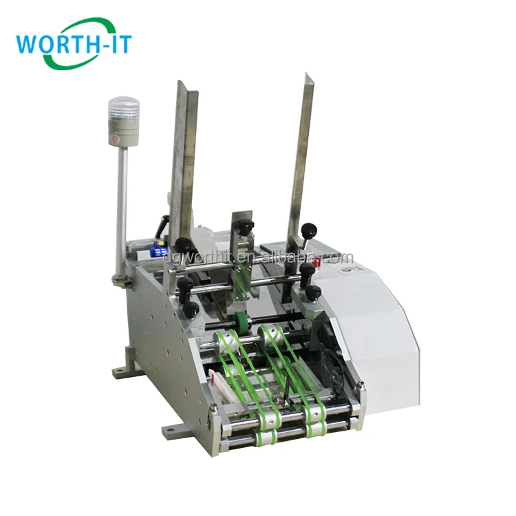 Multi Feeder Card Paper Labels Plastic Bags Feeding Paging Machine Friction feeder Paging Machine