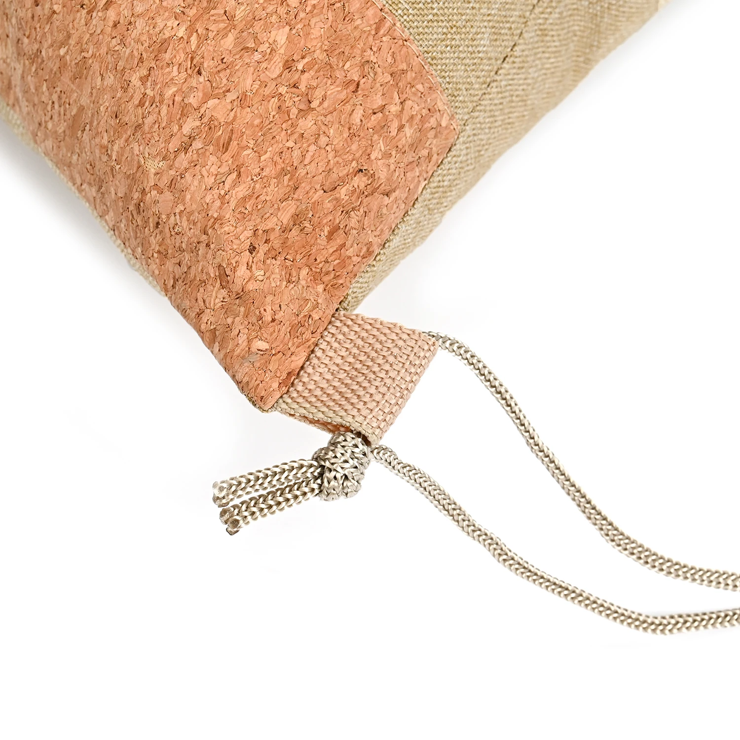 Eco-friendly Natural Cork Wood Tote Shopping Bag Portugal Cork Handbags Recyclable Waterproof Makeup Bag for Daily Use manufacture