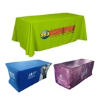 Printed Tablecloth Custom Printed Tablecloth 6ft Advertise Table Cloth Custom Tablecloth With Logo