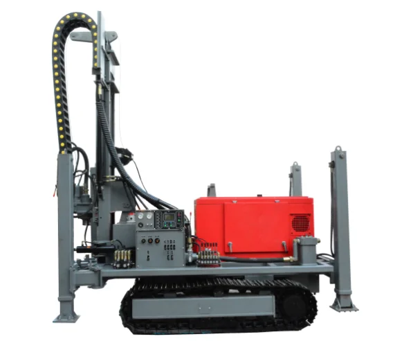 Factory Hongwuhuan300 300m Steel Crawler Water Well Drilling Rigs Machine 300m Depth Underground Borehole Rig for Mining