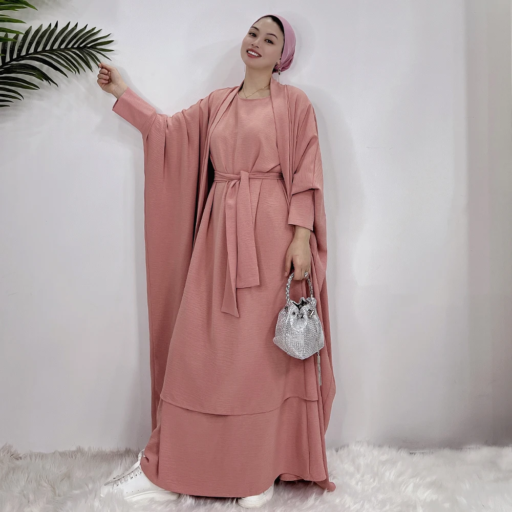 Loriya 2023 New Design Abaya Muslim Women Modest Dresses Dubai Style