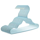 For Children Hanger Clothes Hand Made Cheap Metal Braided Hangers Nylon Rope Clothes Hanger For Children