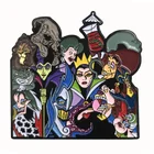 New Lapel Badge Pins Hot Selling Custom New Design Cartoon Characters Dyed Black Metal Lapel Soft Enamel Pin