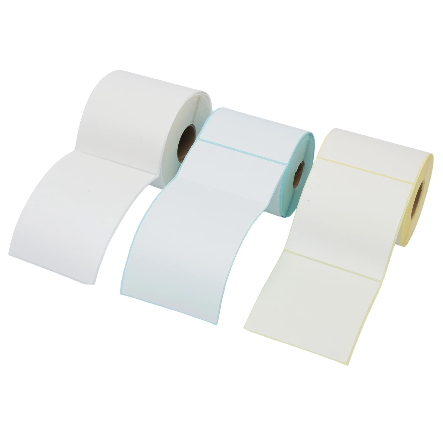Self-Adhesive 70x50 60x40 50x30 Direct Thermal Labels Waterproof Barcode Food Shipping Sticker For Zebra Printer