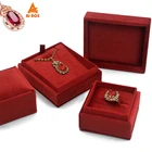 Earring Custom Velvet Jewelry Box Wholesale Ring Earring Bracelet Necklace Box Jewelry Packaging With Logo