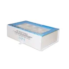 Square Custom Logo Beauty Recycled Craft Paper Square Paper Box Packing For Lash Package