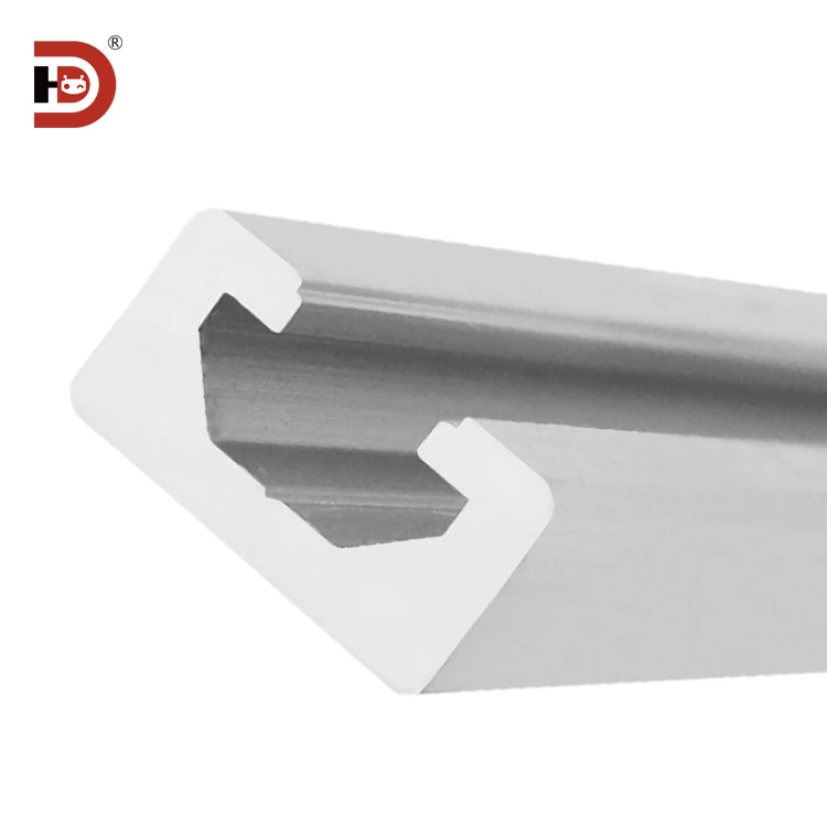 9 * 16C groove Track Aluminum Alloy Profile Sensor Photoelectric Switch Guide Rail 8.5 * 16U Shaped Guide Rail Aluminum Profile manufacture