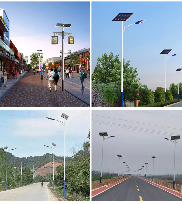 Aluminium Solar Led Street Light With Remote Control Ip Waterproof