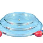Lids For Cookware 30 Cm G Type Cooking Tempered Glass Lids For Cookware