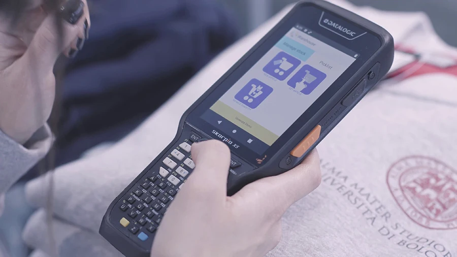 Datalogic Skor Pio X5 IP65 2D Handheld Android 10 PDA Scanner with 256MB Memory 6200mAh Battery 5" Screen Mobile Stock
