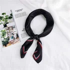 Scarf Scarf Light Weight 35 Colors Spring Silk Thin High Quality Lady Print Square Scarf In Bulk