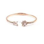 Bracelets Latest Elegant Jewelry Cubic Crystal Women Bangles Wedding Bracelets Gift