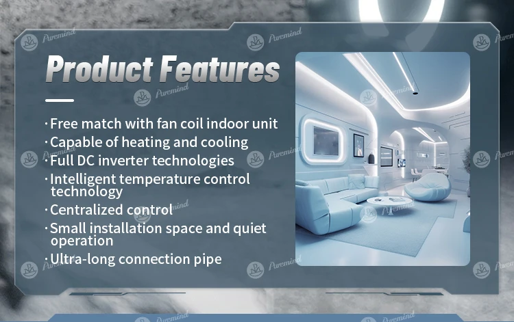 Split Air Conditioner, VRF, Wall, 8KW, 10KW - detail 4