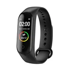 M4 Bracelet Custom Logo 2021 New Launched Smart Band Blood Pressure Waterproof IP67 Smart Sports Bracelet M4