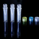 Best Selling Medical Grade Polypropylene 0.5 ML Cryogenic Vials Rnase Dnase Free Sterile Lab Cryovial Tube Transparent