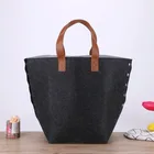 Hand Made Quality Bag Wholesale Customized Reusable Eco-friendly Hand Made Felt Tote Bag