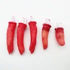 Item Scary Joke Item Wounded Vinyl Bloody Finger For Halloween