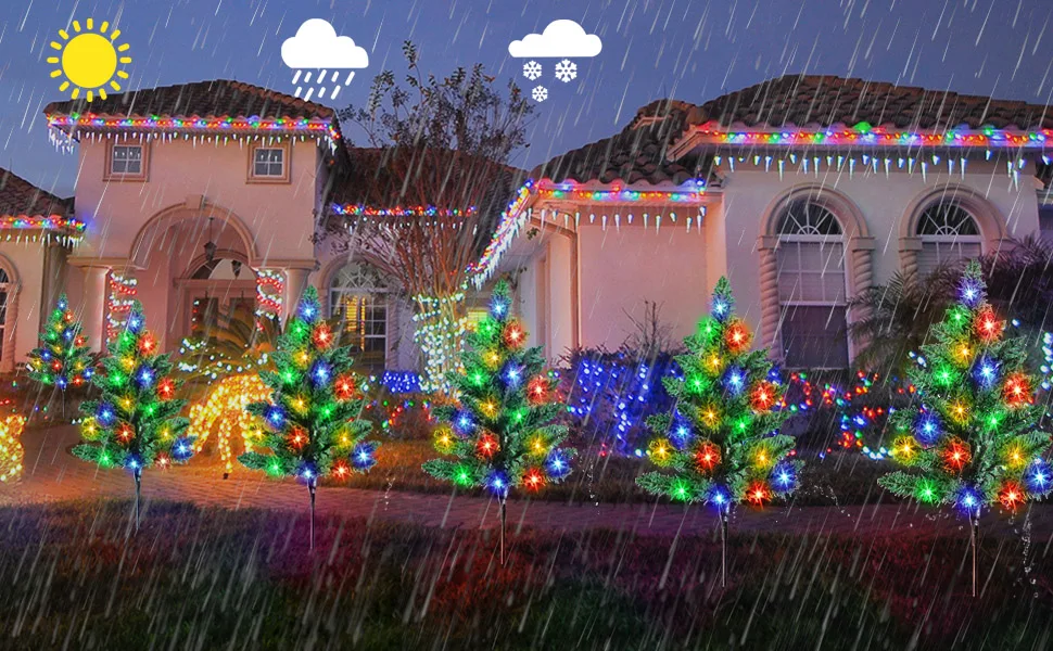 New Outdoor Waterproof Solar Christmas Tree Lights LED Lights for Garden Yard Patio Wedding Outdoor Indoor Decoration H8958ffac5eaf4f3a8a197ec2988b93d3i
