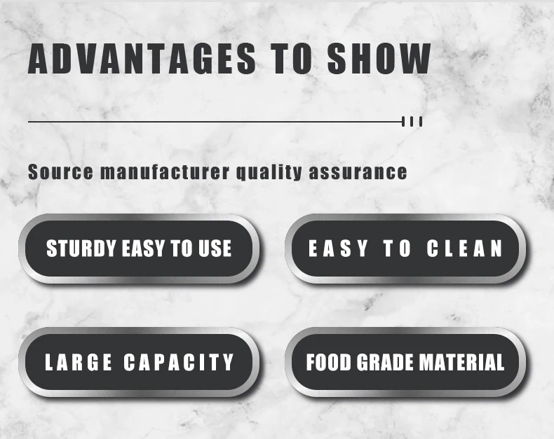 27 L Capacity Durable and Anti-rust Large Pet Food Storage Container for Dog and Cat