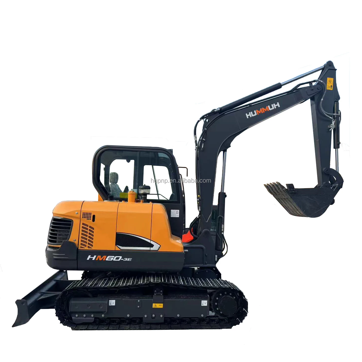 2024 Hupnp Heavy Duty New Excavator Hydraulic 6 Ton Big Digger Crawler