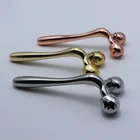 Silver Exclusive Facial Lymphatic Massage Roller Silver
